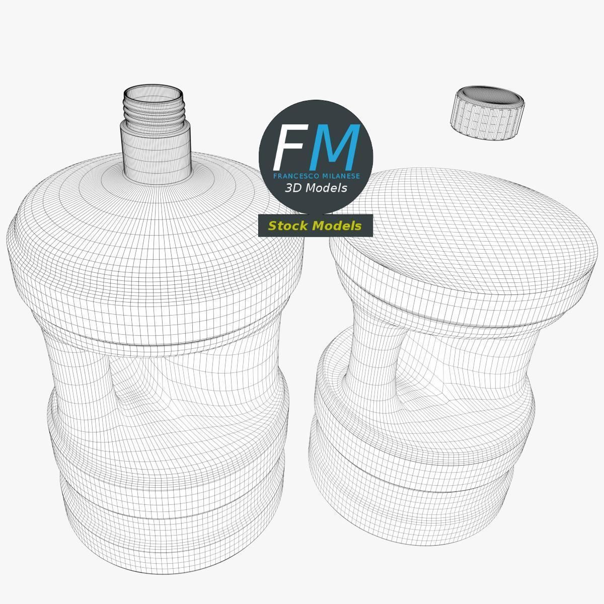 Water jug 3D model_8