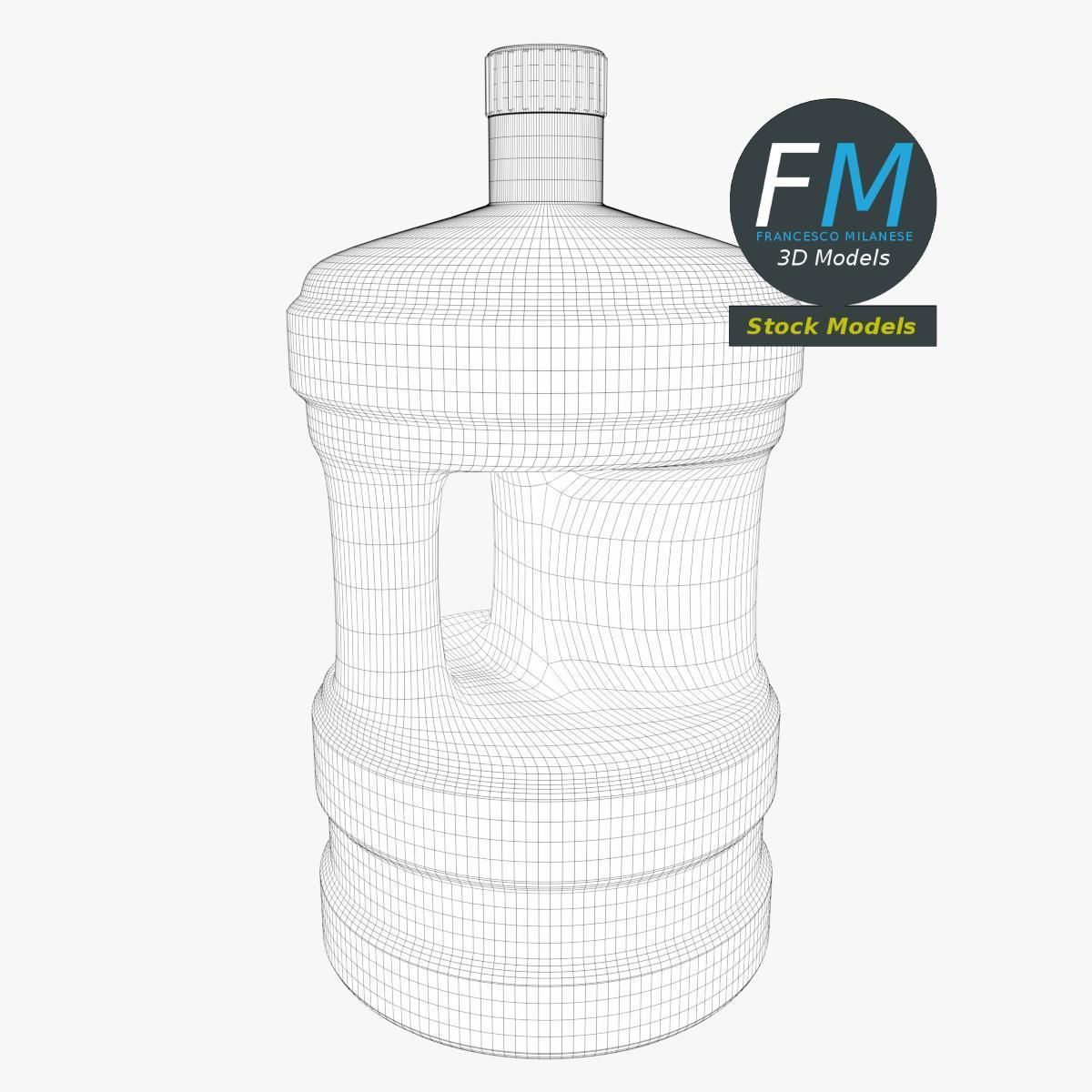 Water jug 3D model_7