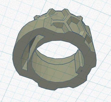 ICE SPLIT GRIP REELSEAT akaGrippyGrip 3D print model_11