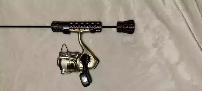 ICE SPLIT GRIP REELSEAT akaGrippyGrip 3D print model