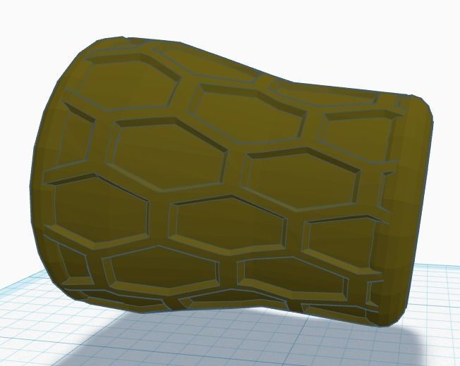 ICE SPLIT GRIP REELSEAT akaGrippyGrip 3D print model_7