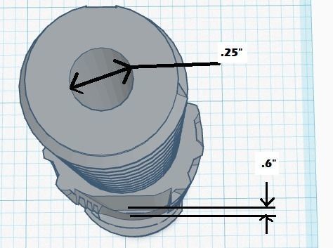 ICE SPLIT GRIP REELSEAT akaGrippyGrip 3D print model_15