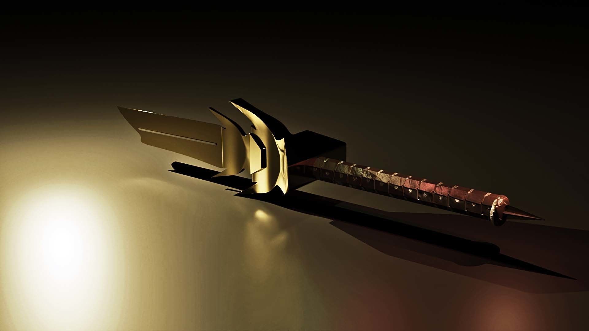 Concept Sword 3D model_6