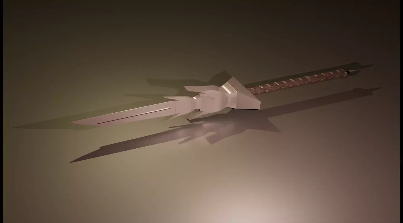 Concept Sword 3D model_0