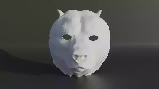 Bear Face Mask - Wild Bear Cosplay