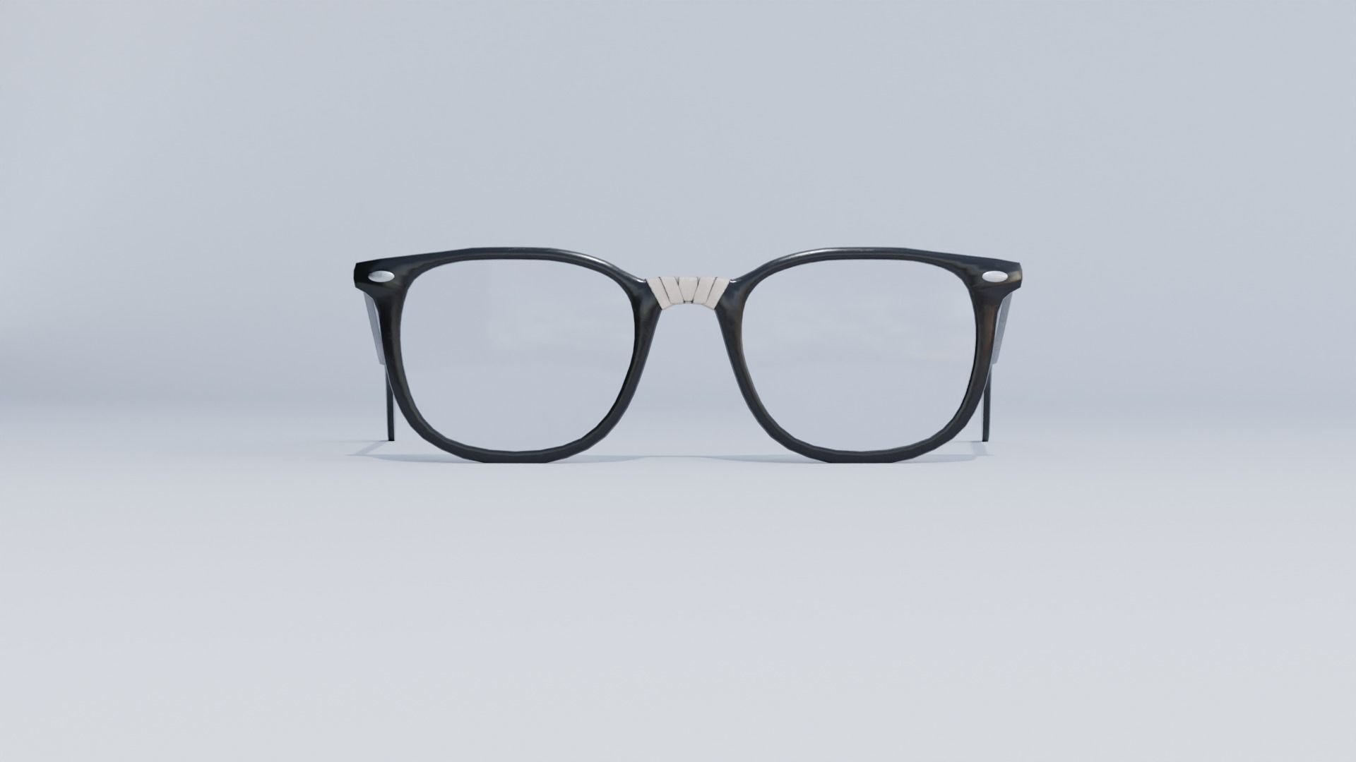 Nerdy Glasses 3D model_4