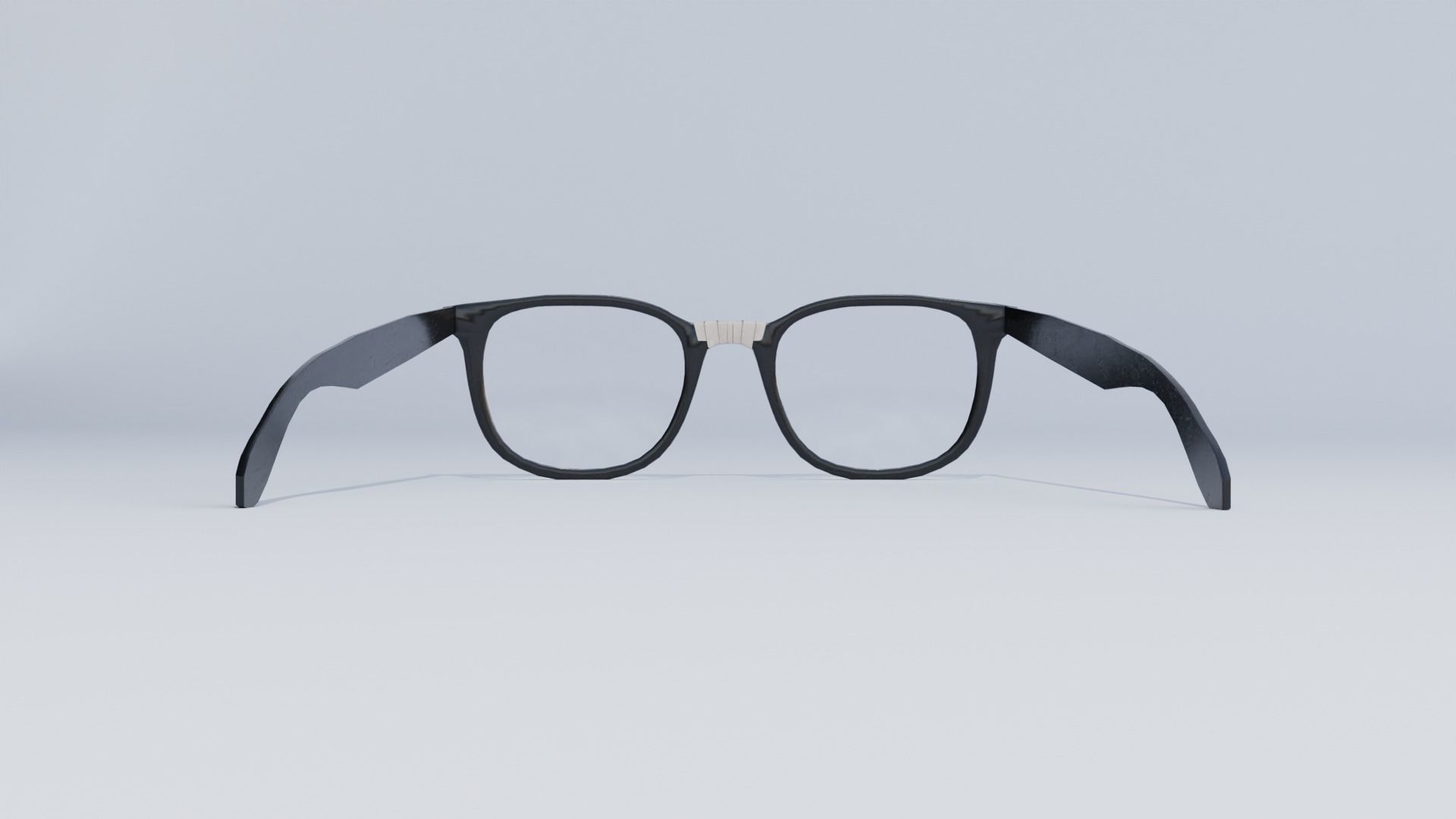 Nerdy Glasses 3D model_7