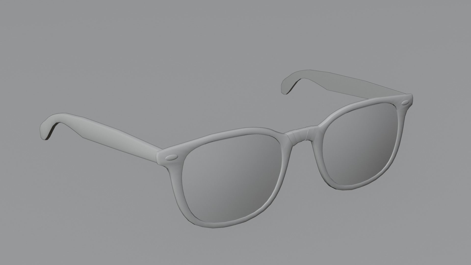 Nerdy Glasses 3D model_2