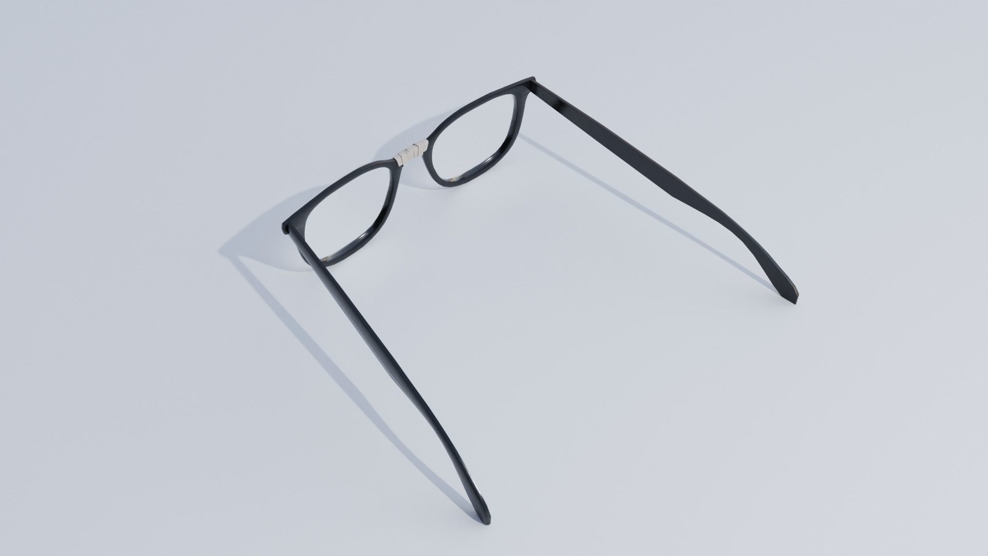 Nerdy Glasses 3D model_8