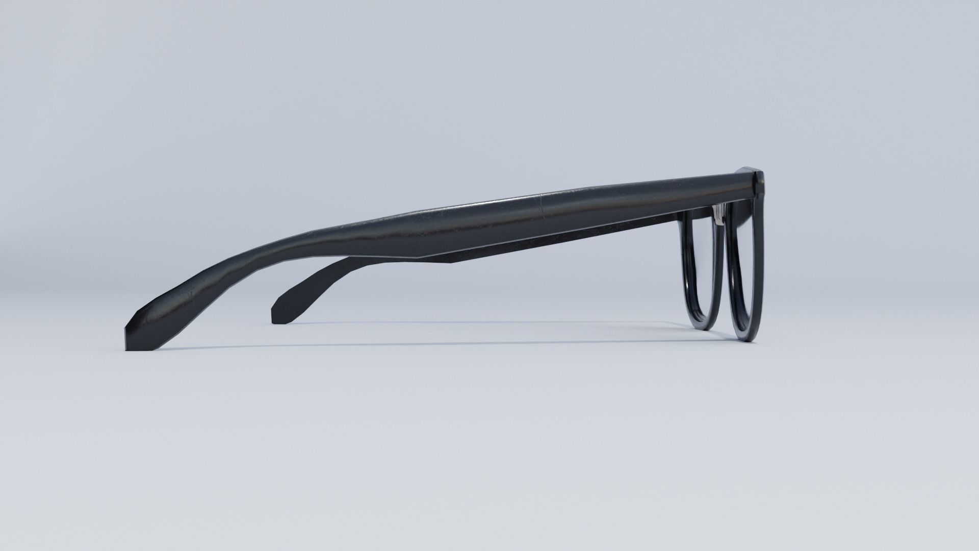 Nerdy Glasses 3D model_6