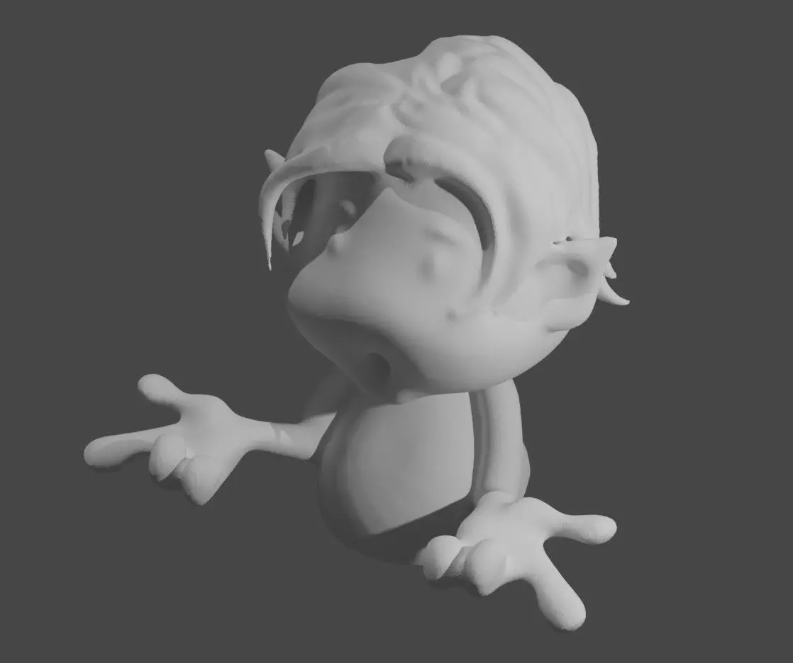 Dondi Graffiti character  3D print model_0
