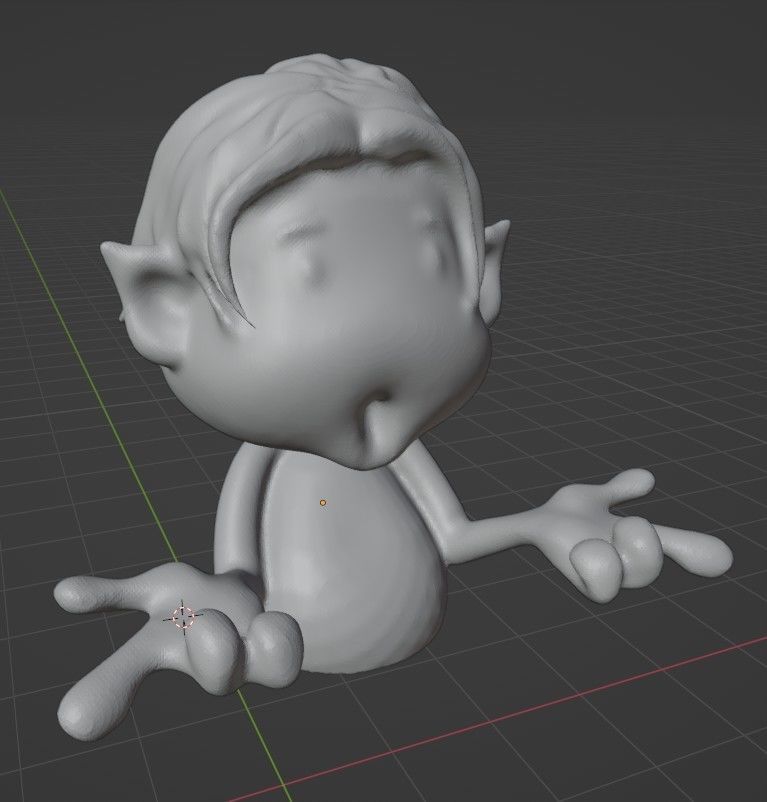 Dondi Graffiti character  3D print model_2