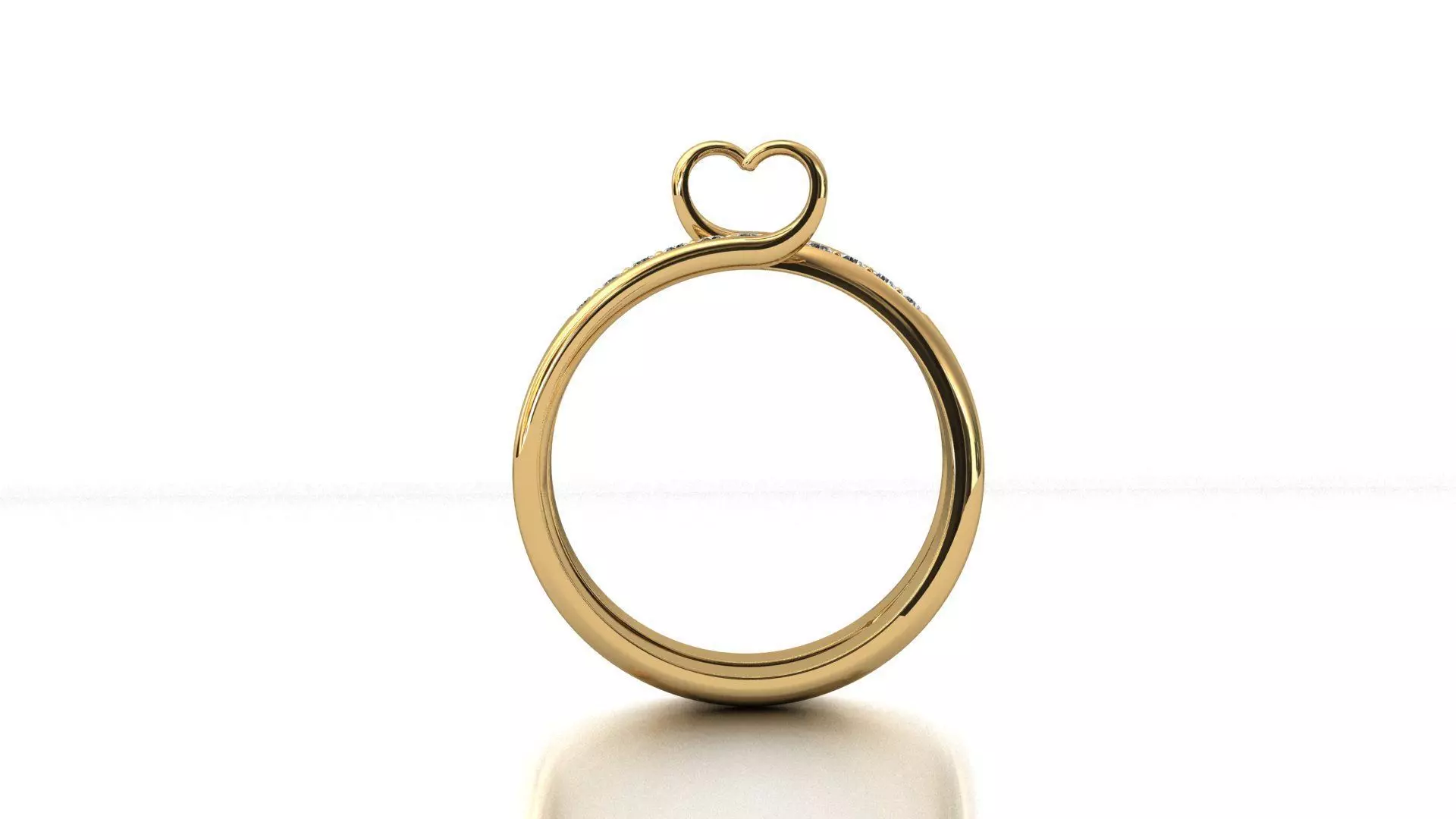 3D LOVE Ring Free 3D print model