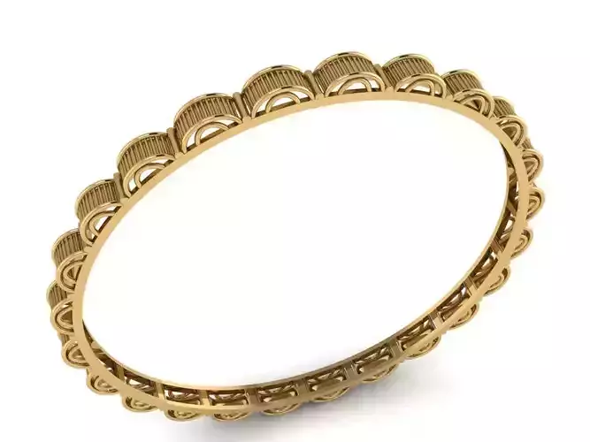 Traditional Bracelet 3D print model