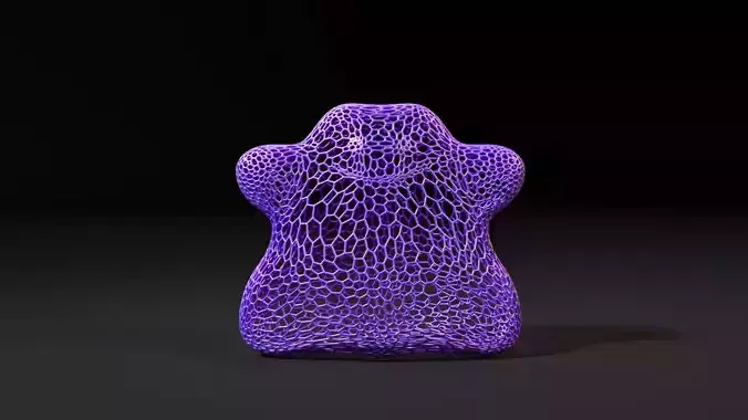 Ditto teddy bear 3D print model