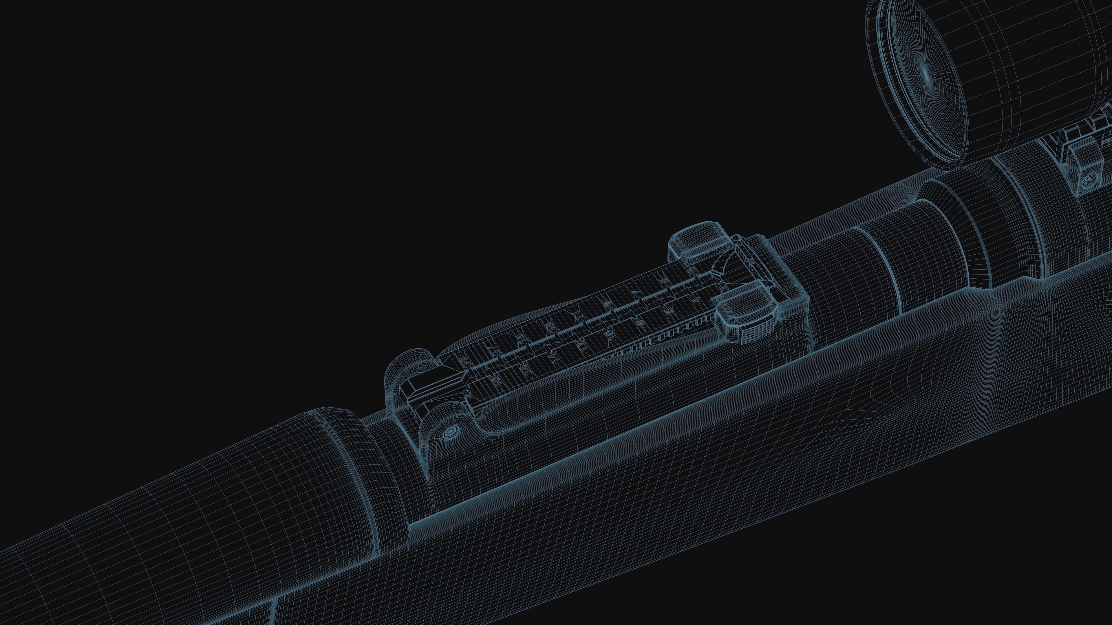 Kar98k two rifles 3D model_14