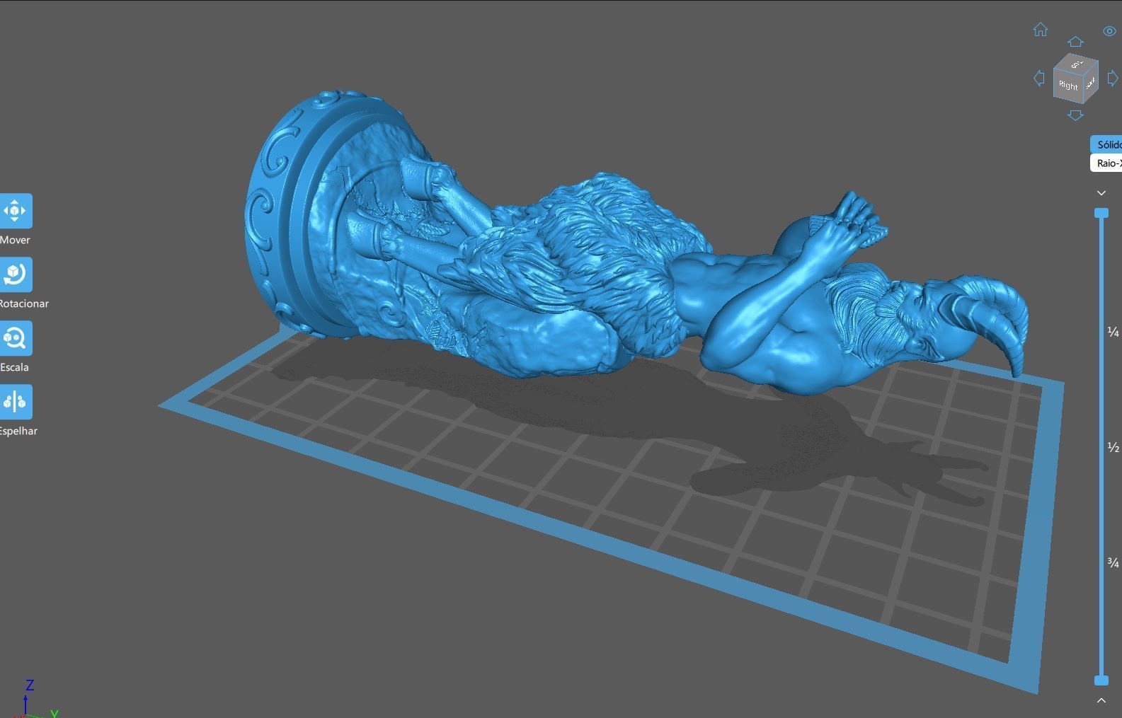 Pan God 3D print model_9