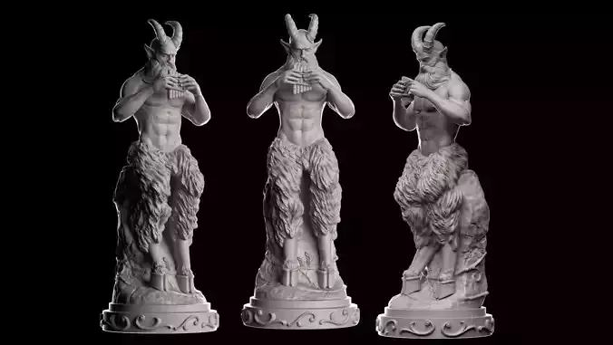 Pan God 3D print model