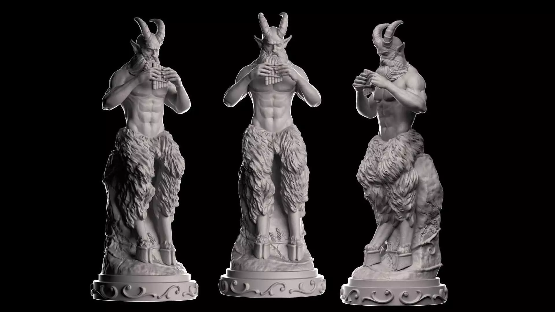 Pan God 3D print model_0