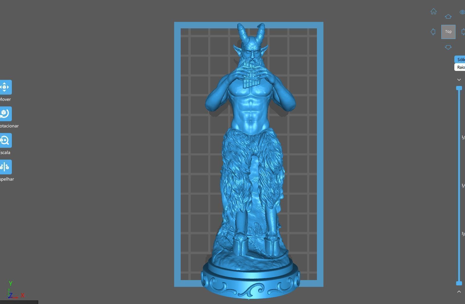 Pan God 3D print model_7