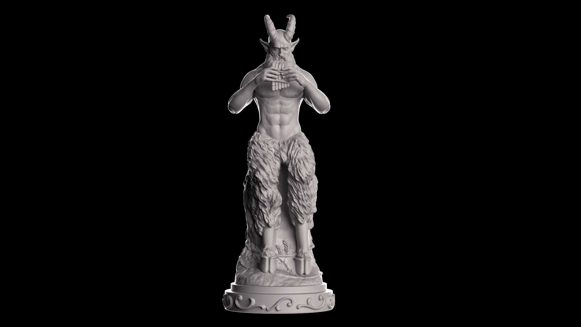 Pan God 3D print model_2