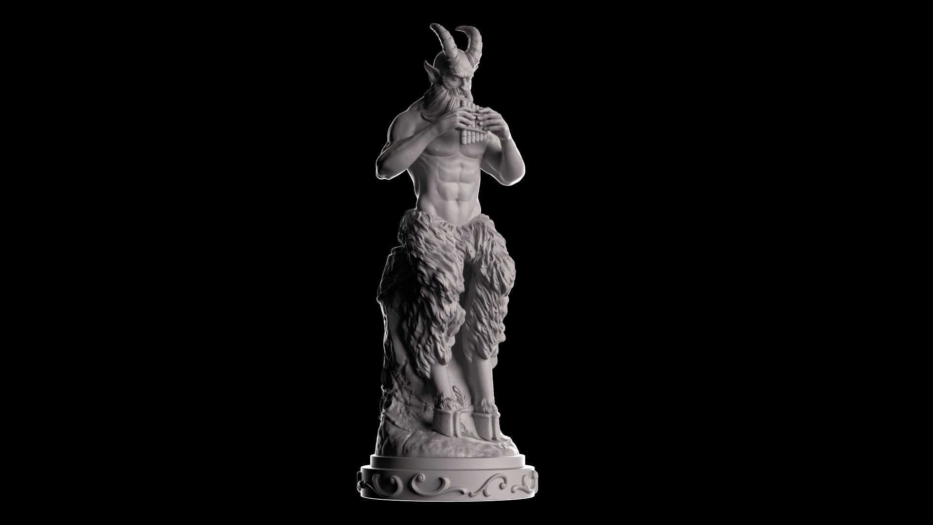 Pan God 3D print model_1