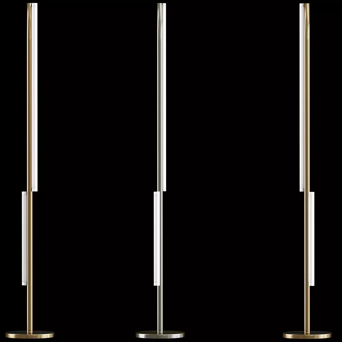 Nilufar Floor lamp 0501 One Well-Known Michael Anastassiades 3D model_0