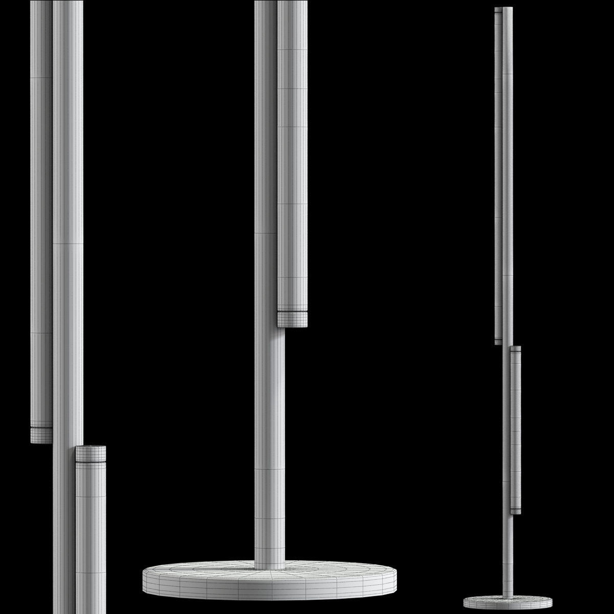 Nilufar Floor lamp 0501 One Well-Known Michael Anastassiades 3D model_1