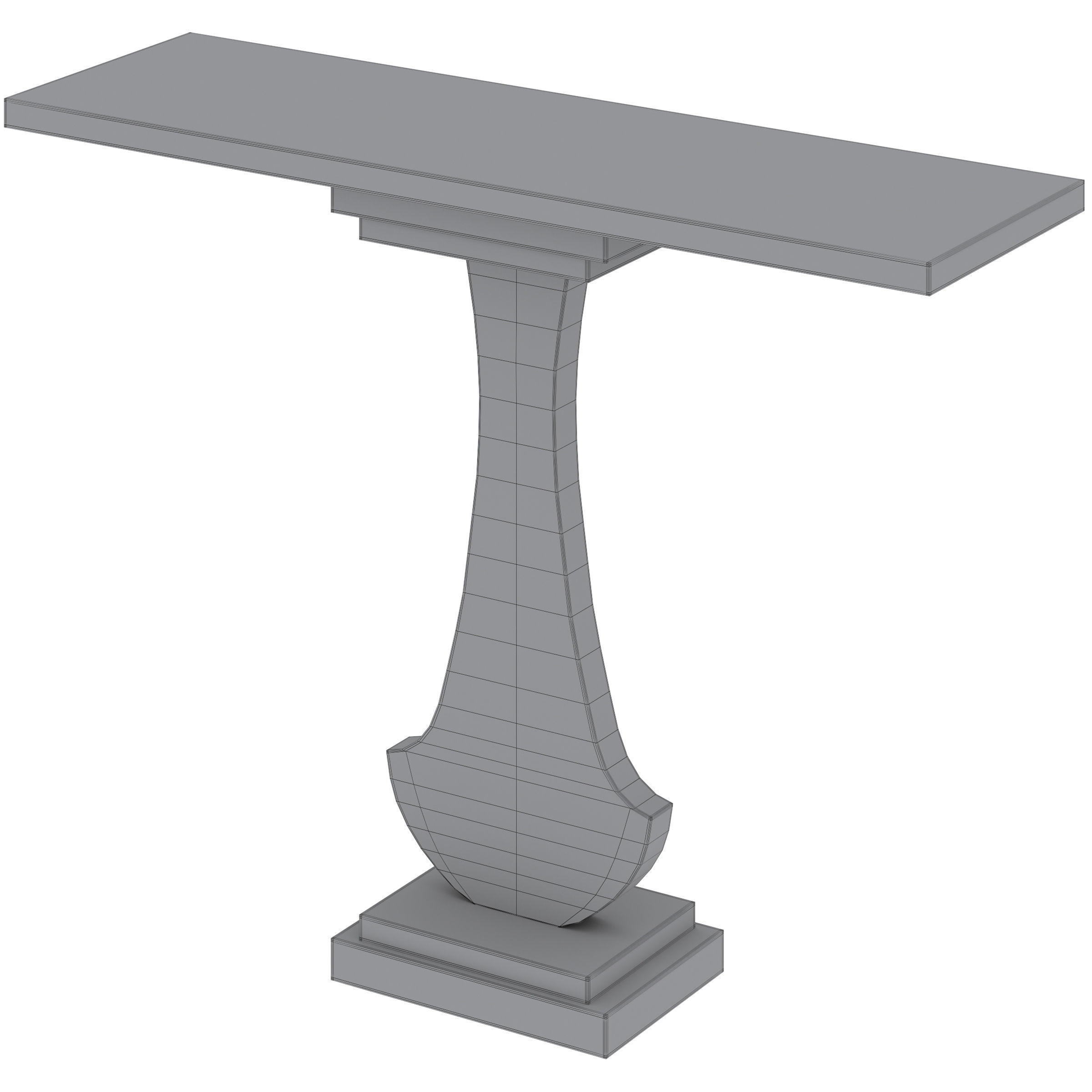 Console LAVEIL by Cazarina 3D model_4