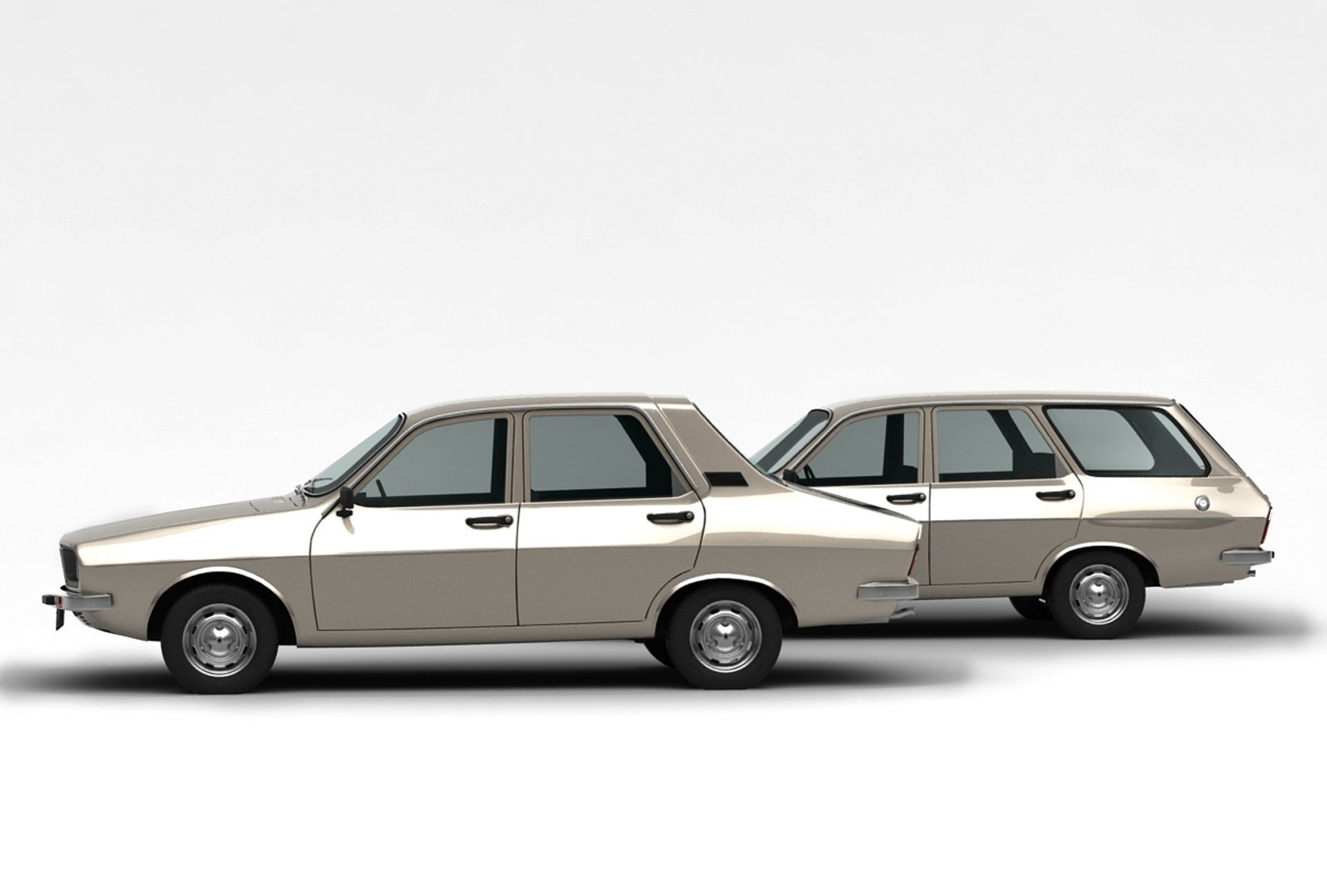 Renault 12 TS - TSW Pack 3D model_1