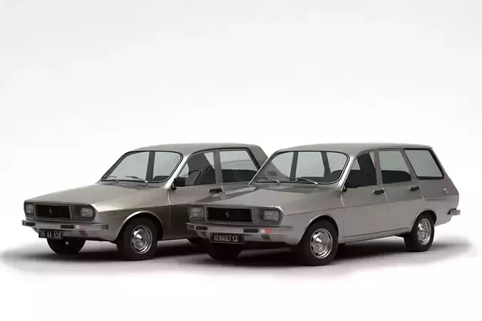 Renault 12 TS - TSW Pack 3D model