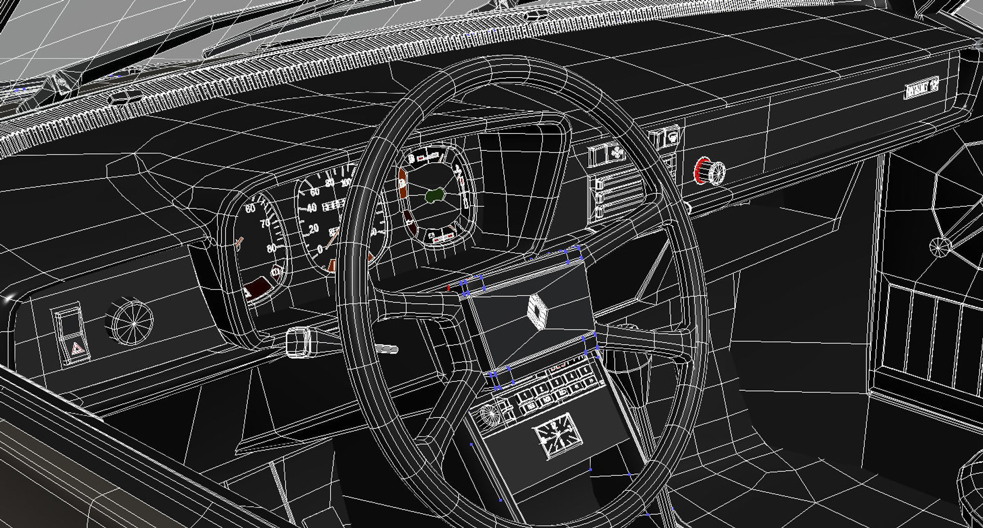 Renault 12 TS - TSW Pack 3D model_16