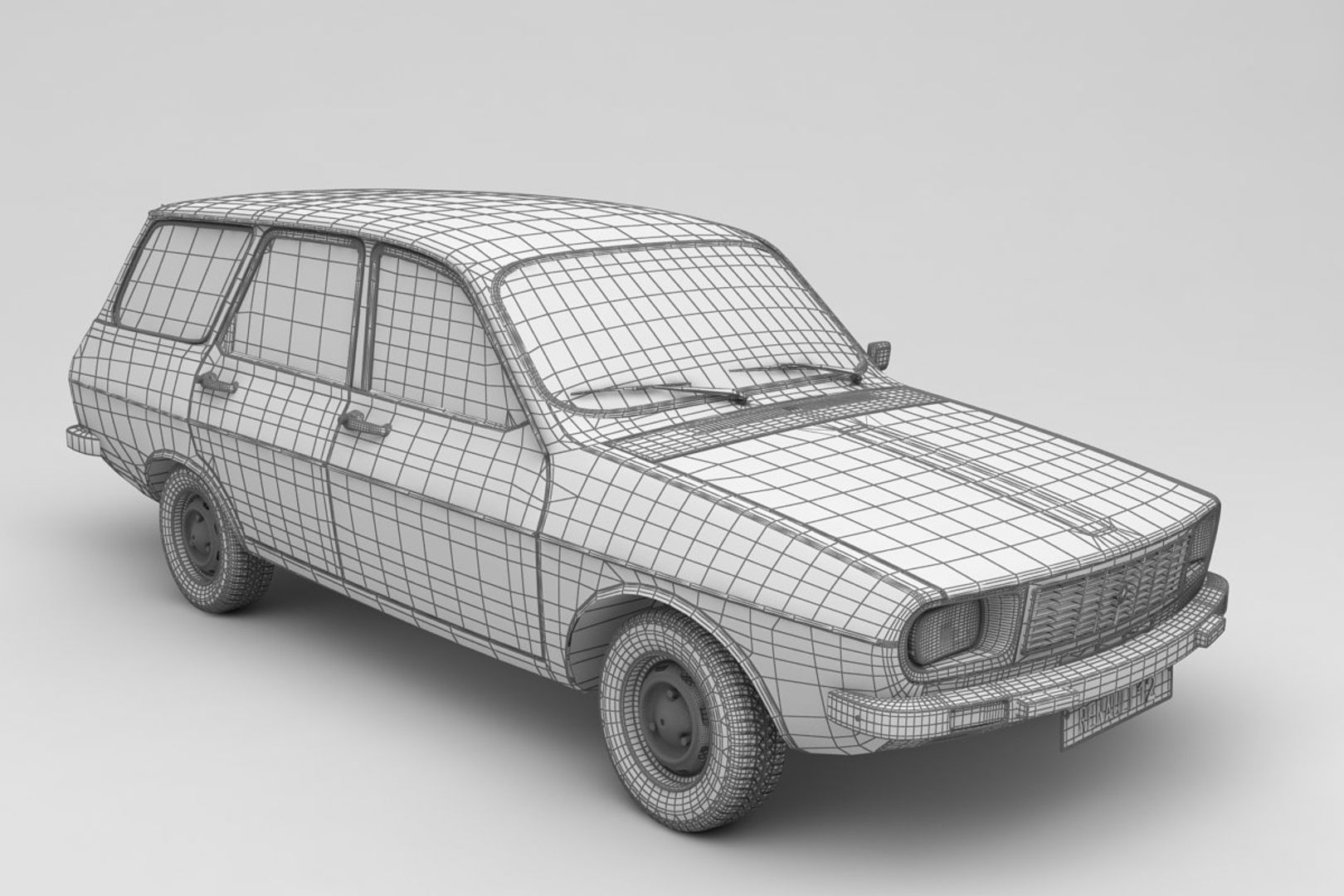 Renault 12 TS - TSW Pack 3D model_14
