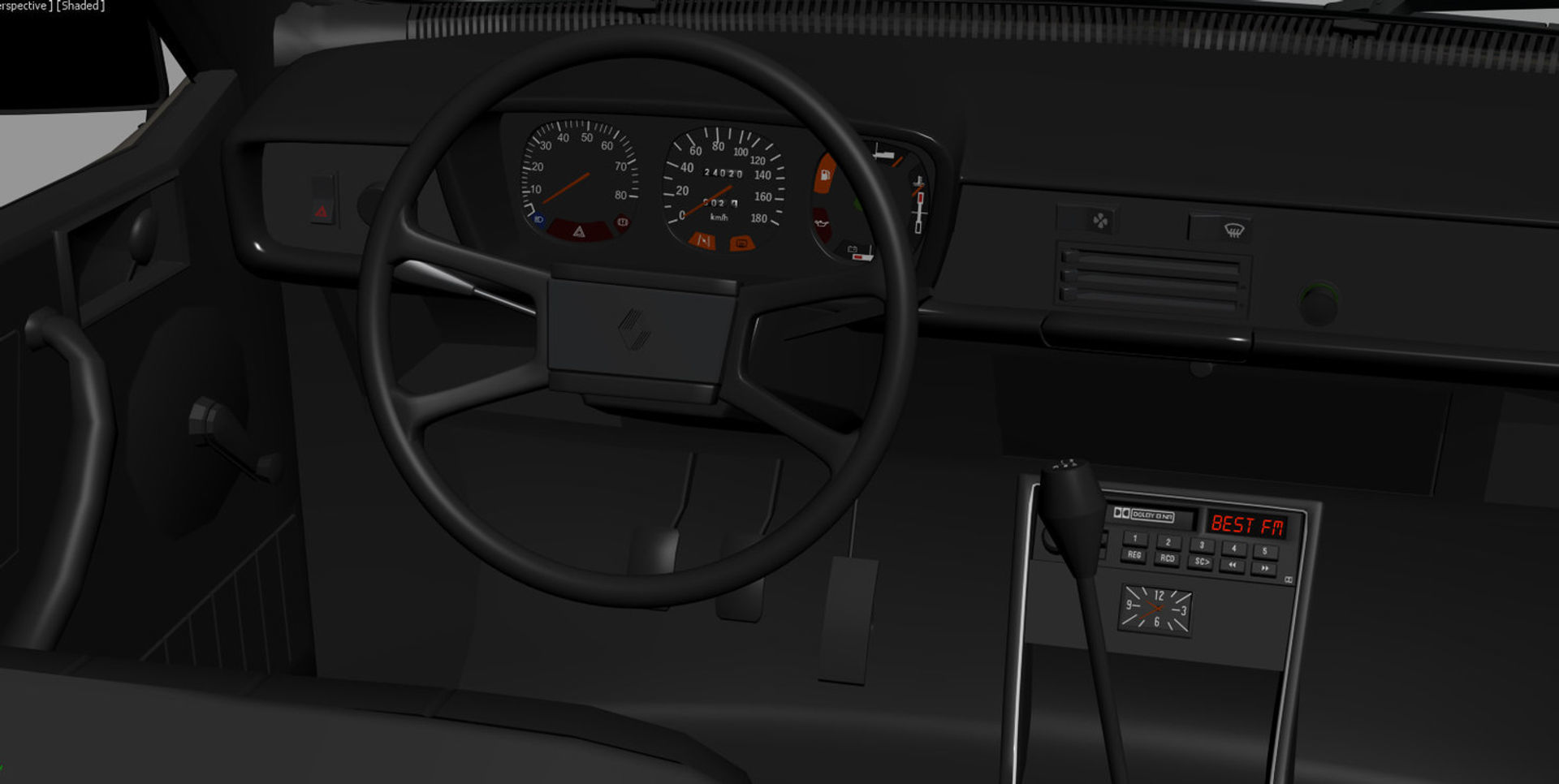 Renault 12 TS - TSW Pack 3D model_15