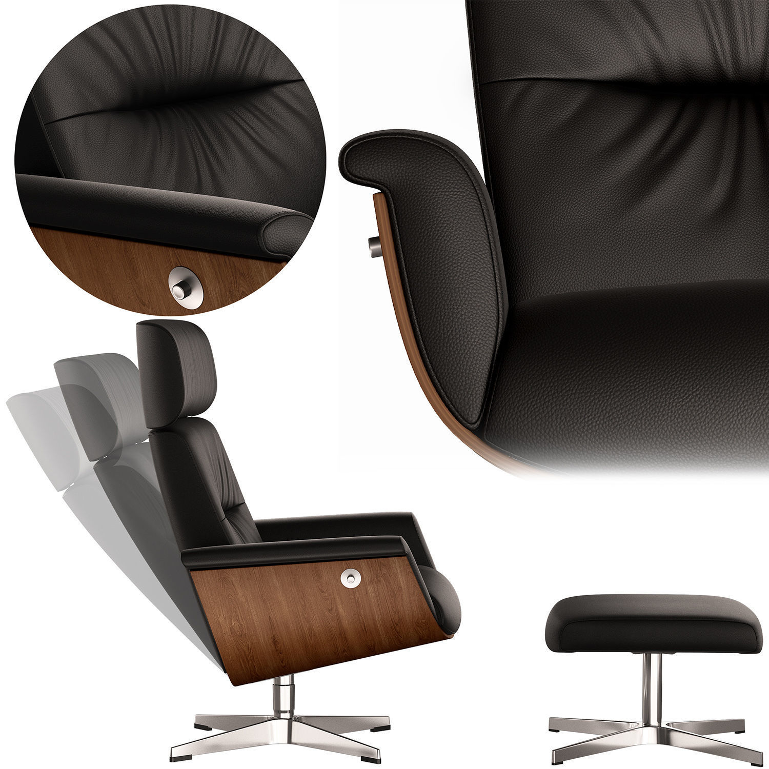 Alberta Evolution Armchair 3D model_1