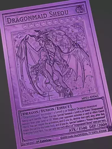 dragonmaid sheou - yugioh