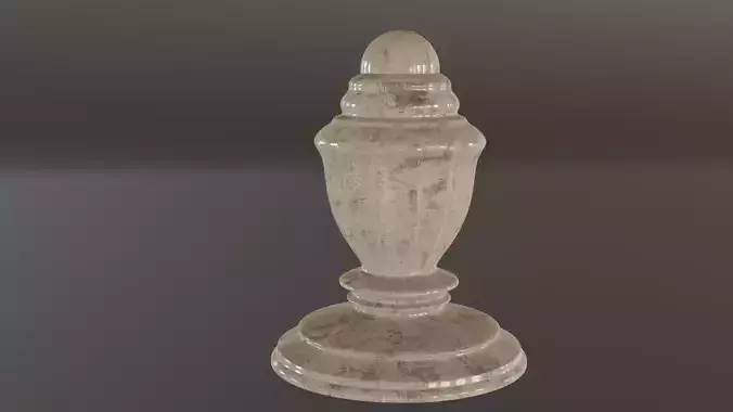 Planter finial 3D print model