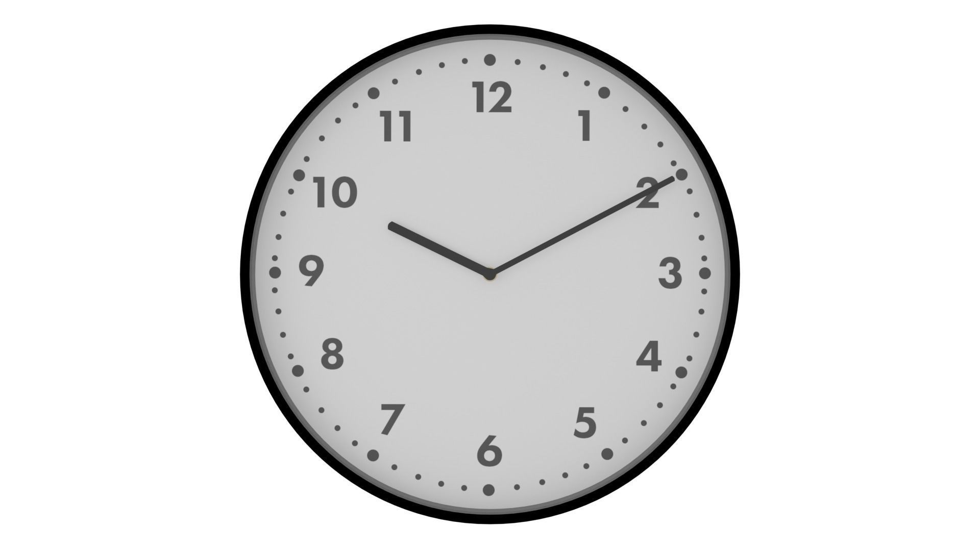 3D model Basic Realistic Wall Clock 3D model VR / AR / low-poly | CGTrader