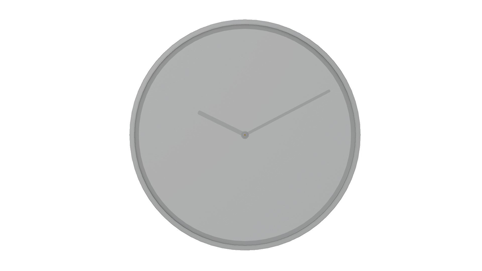 3D model Basic Realistic Wall Clock 3D model VR / AR / low-poly | CGTrader