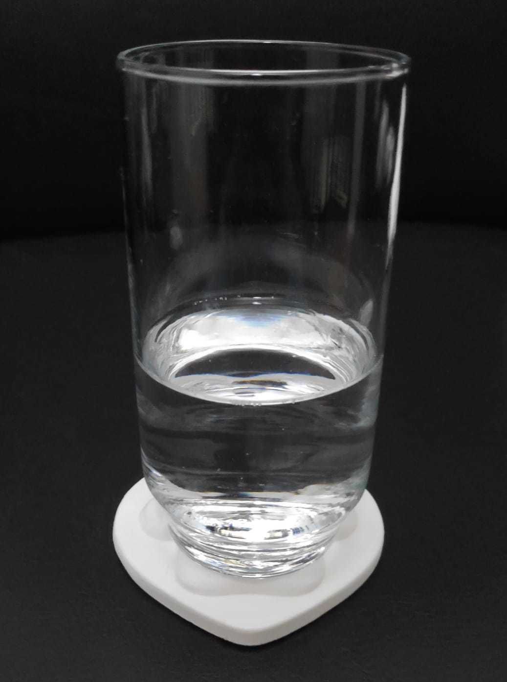 Paw Heart Coaster 3D print model_11