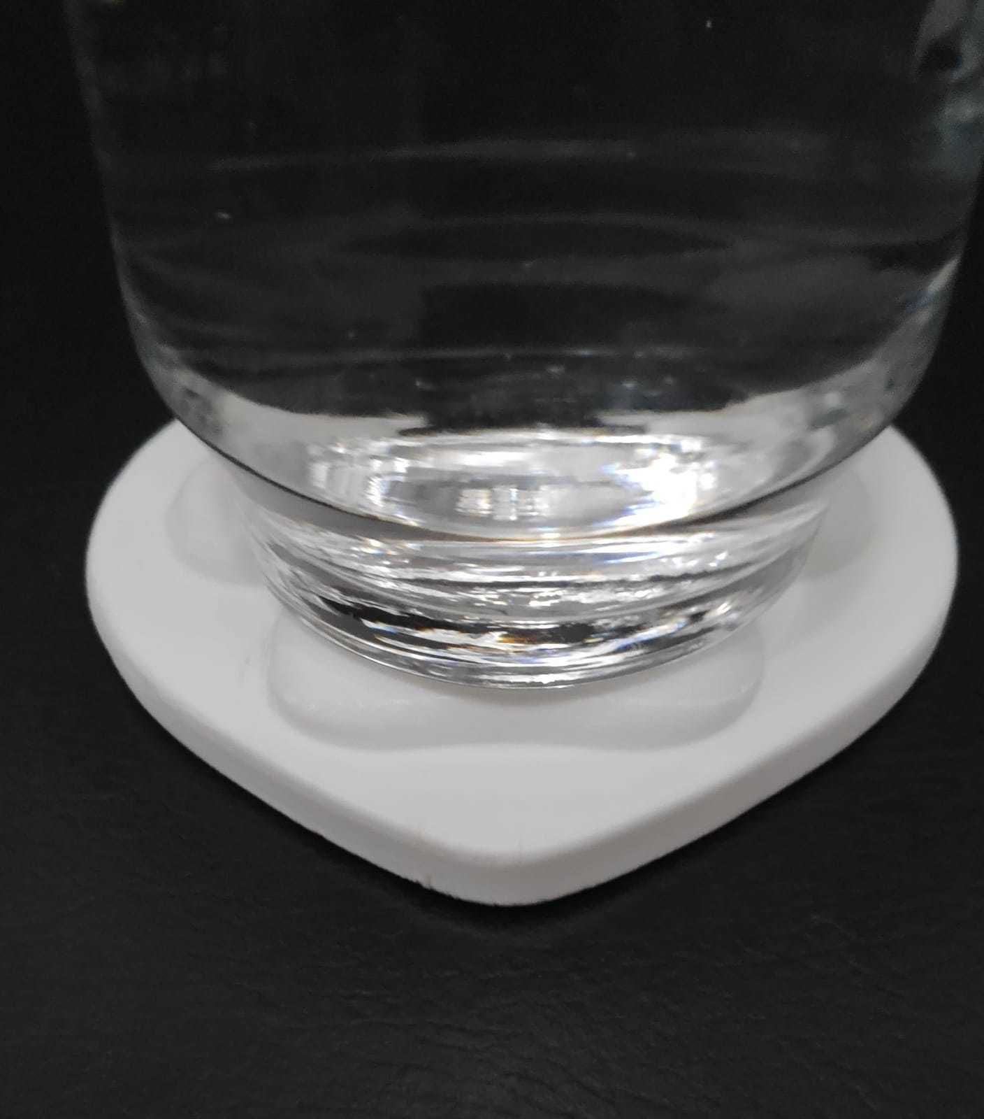 Paw Heart Coaster 3D print model_10