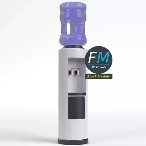 Cylindrical water cooler