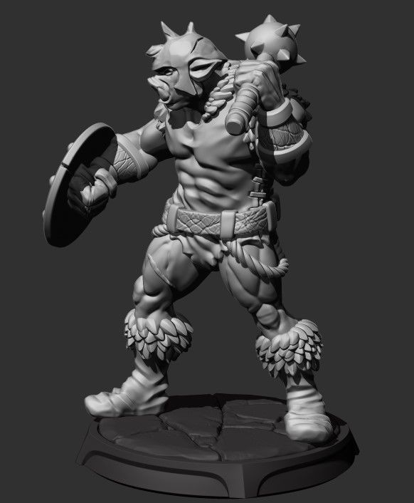 Orc Minions 3D print model_4