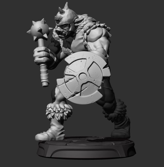 Orc Minions 3D print model_8