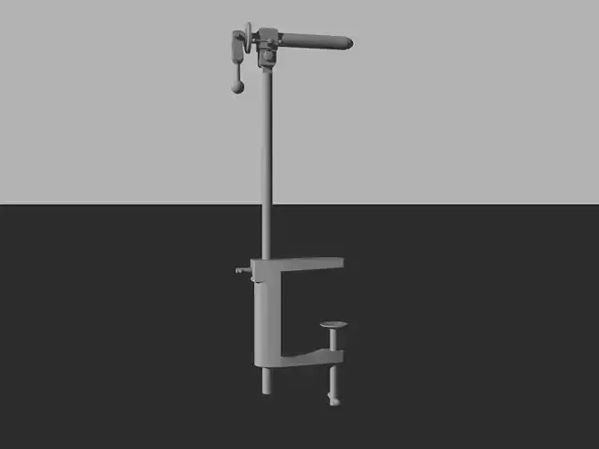 Fly Tying Vise Free 3D model