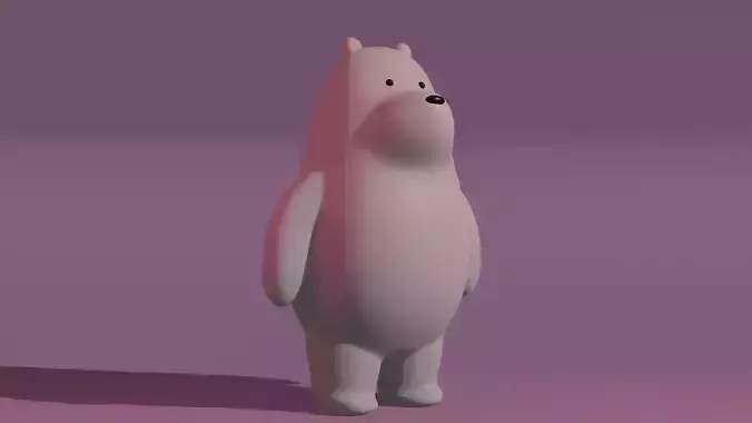 ice Bear 3D model