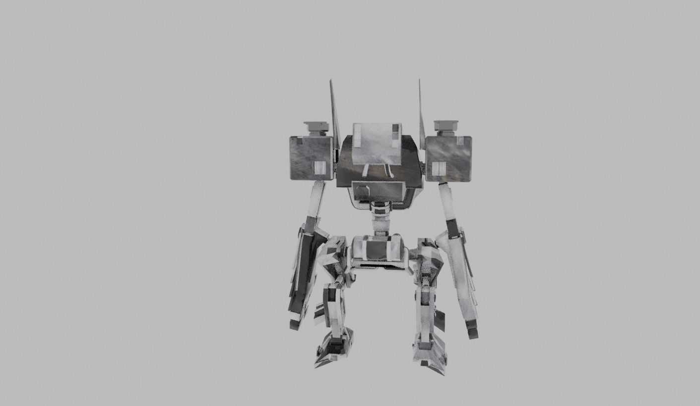 robot sci-fi 3D model_4