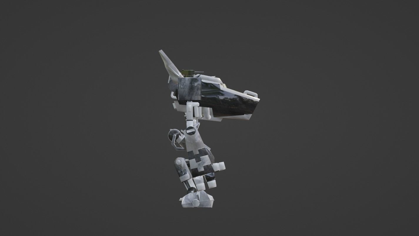 robot sci-fi 3D model_5