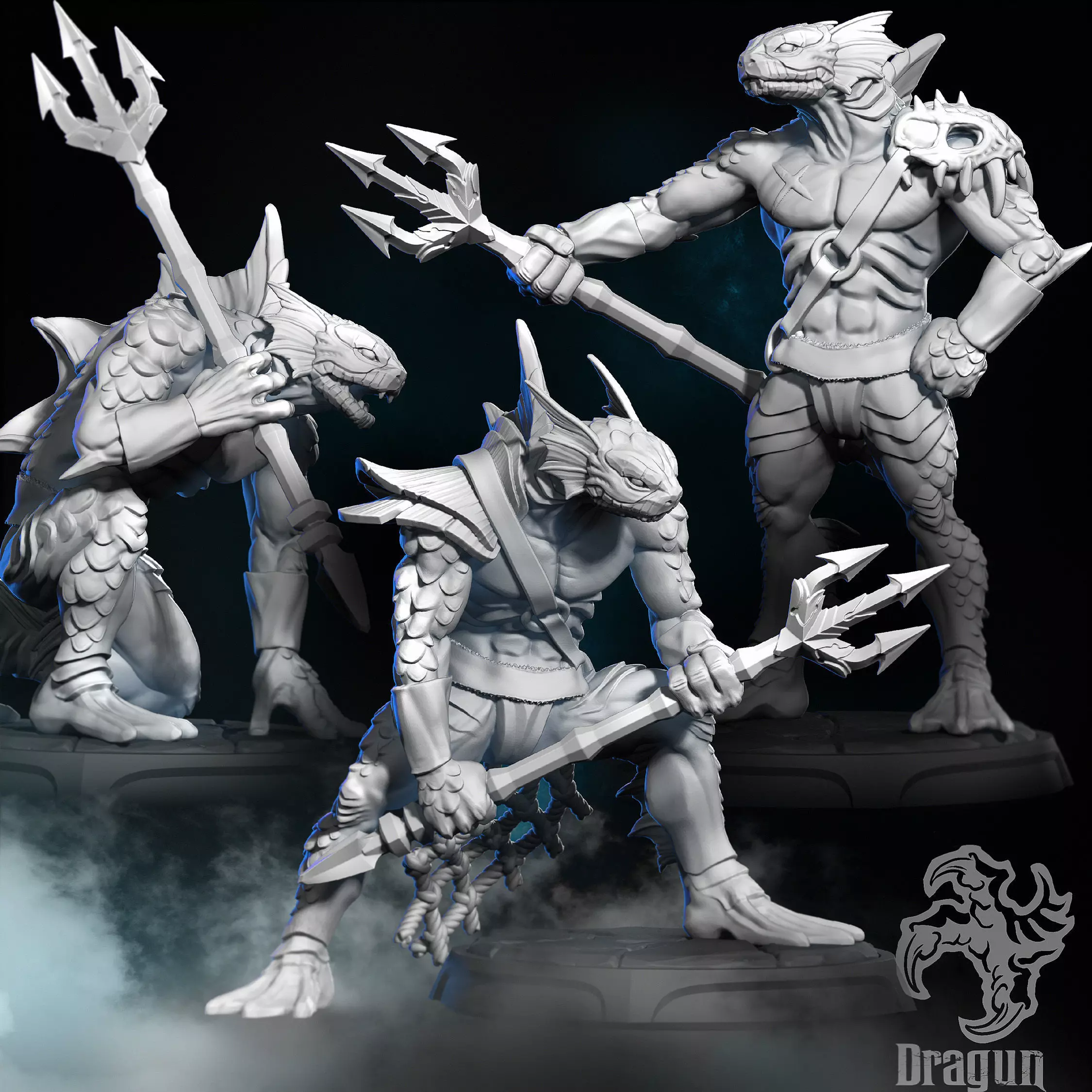 Aquatic Minios 3D print model