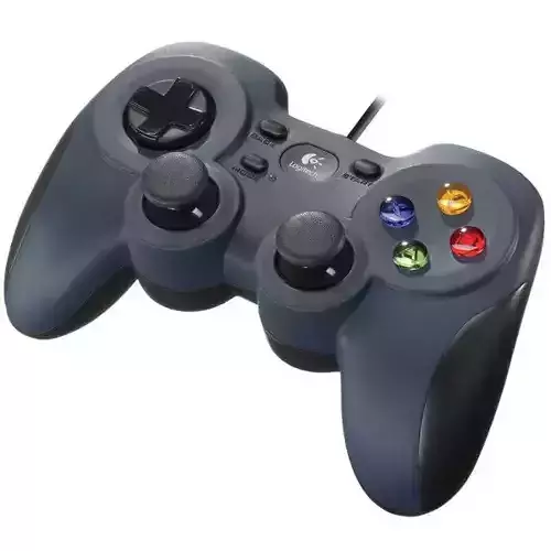 Logitech F310 Gamepad Low Poly Low-poly 3D model